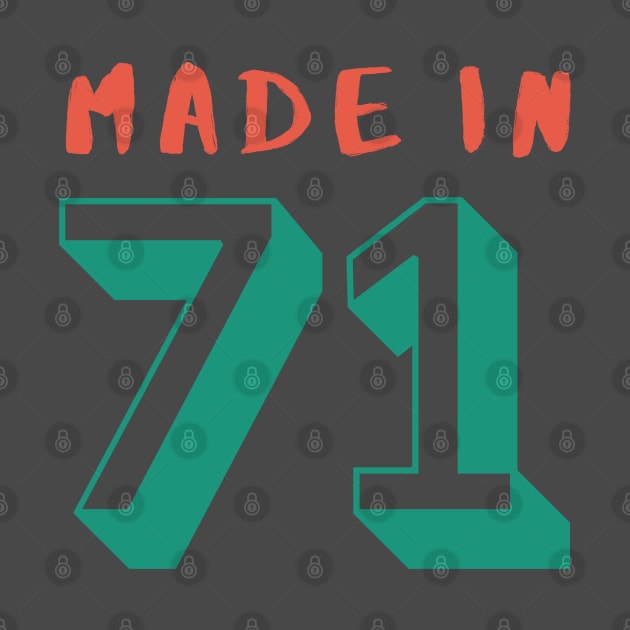 Made in 71 by Shanti