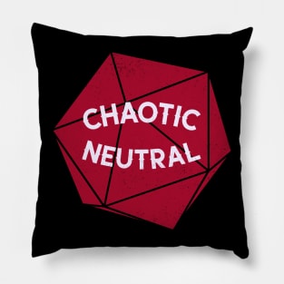 Chaotic Neutral D20 Pillow