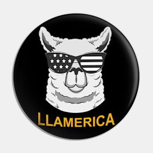 Llamerica Pin