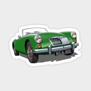 MGA in green Magnet