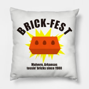 Malvern Brick-fest Pillow