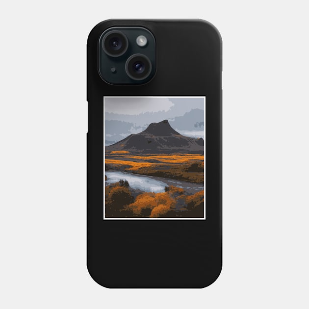 Autumn In Iceland Phone Case by khalmer