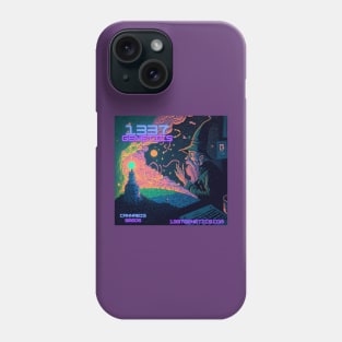 1337 Wizard Blue/Purple Phone Case