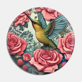 Hummingbird Pin