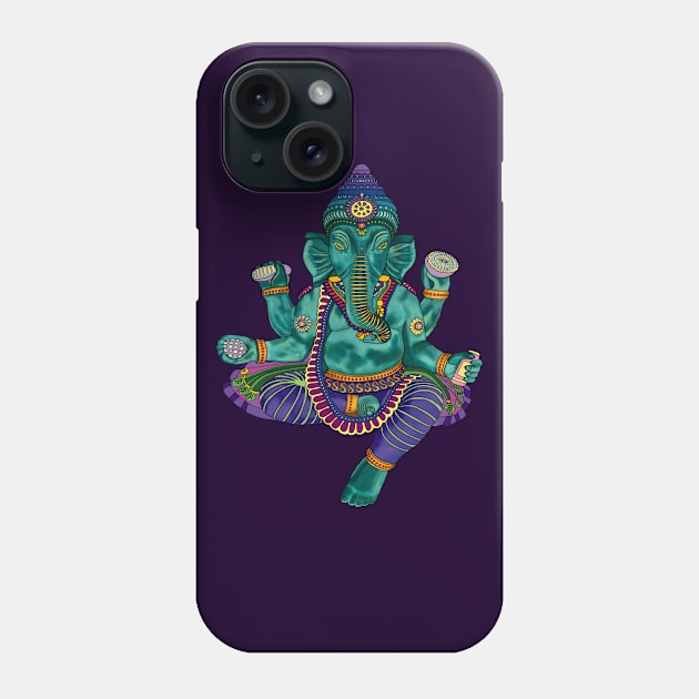 Ganesh 2 Phone Case by Soth Studio