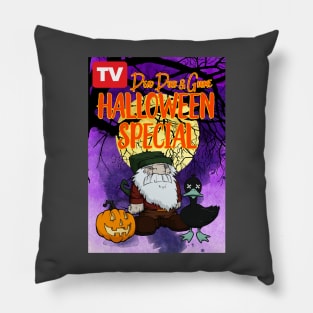 Dead Duck & Gnome Halloween Special Pillow