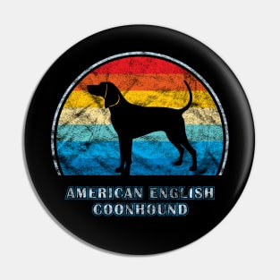 American English Coonhound Vintage Design Dog Pin