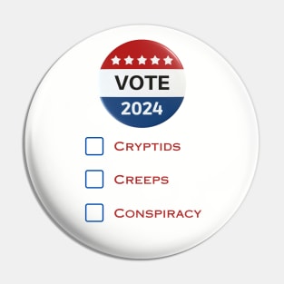 Vote 2024 Pin