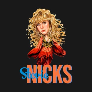 Stevie Nicks Caricature Style T-Shirt