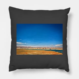 Wahweap Overlook Page Arizona Pillow