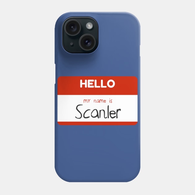 Skyler's Scanlery Phone Case by FolkBloke