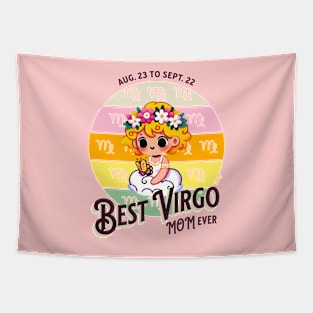 Best Virgo Mom Ever Tapestry