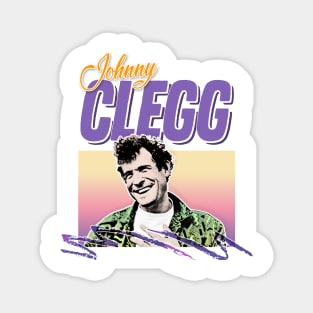 Johnny Clegg / 80s Styled Tribute Retro Design Magnet