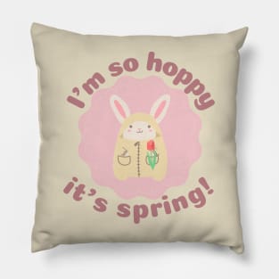 Springtime Bunny Pillow