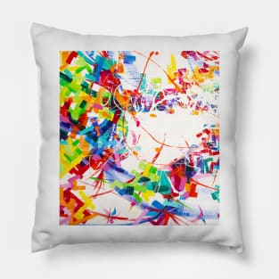 My Favorite Confetti - My Original Art Pillow