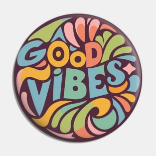 Free-Spirited Vibes Pin