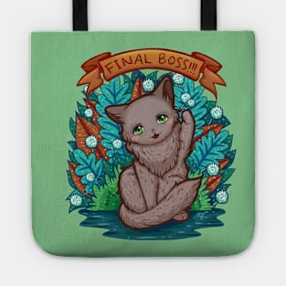 Kitty Final Boss Illustration Tote