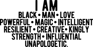 I AM A Strong Black Man | African American Magnet