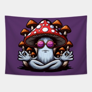 Elevated Magic Mushroom Tapestry