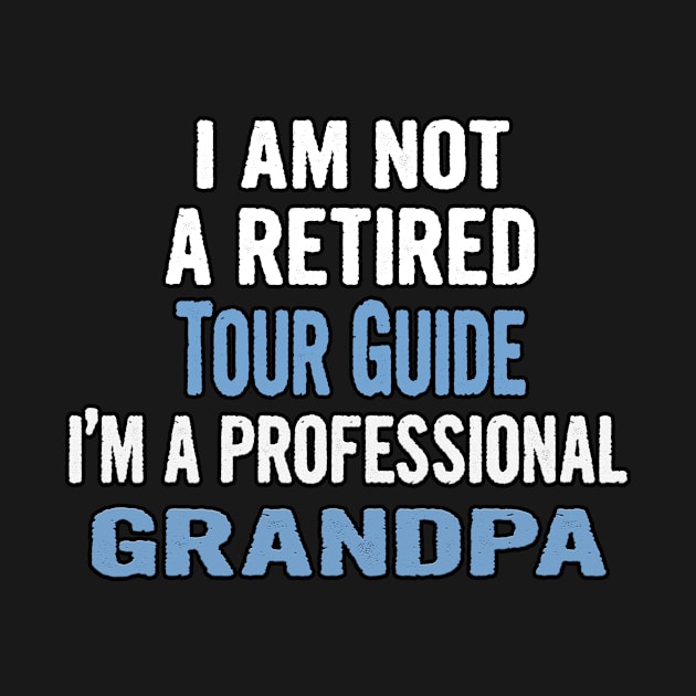 I'm Not a Retired Tour Guide - I'm a Professional Grandpa by divawaddle