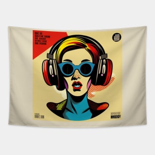 Pop Art Vinyl LP Midcentury Tapestry