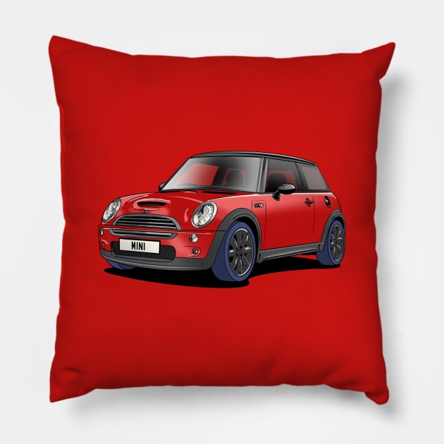 Mini cooper pillow best sale