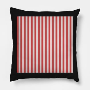 retro candy stripe pattern Pillow