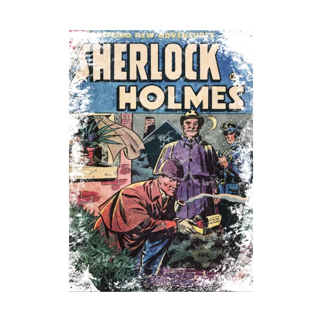 Sherlock Homes - Comic Book Cover by The Blue Box