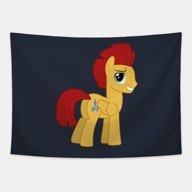 Flash Magnus bare Tapestry by CloudyGlow