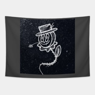 Creppy Flower Tapestry