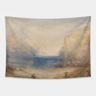 Fluelen- Morning (looking towards the lake) by J.M.W. Turner Tapestry