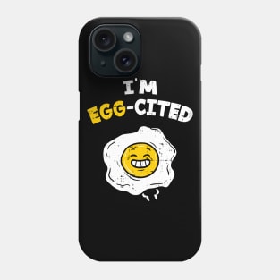 Egg-cited T-Shirt Easter egg hunt Bunny Sunday Jesus Gift Phone Case