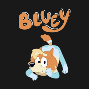 Bluey and Family Design T-Shirt