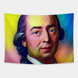 Johann Gottfried Herder Colourful Portrait | Johann Gottfried Herder Artwork 7 Tapestry