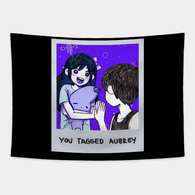 YOU TAGGED AUBREY Tapestry by marryslinter