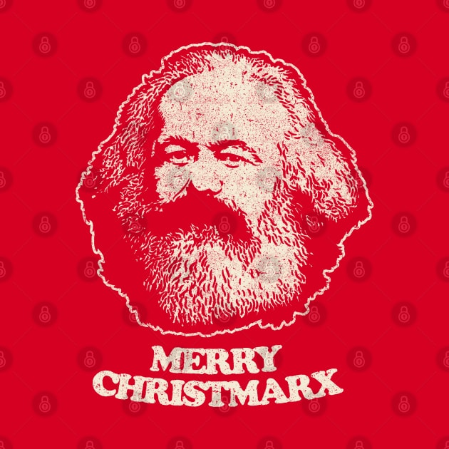 Not Santa Claus - Karl Marx Shirt Communist Marxist T Shirts by vo_maria