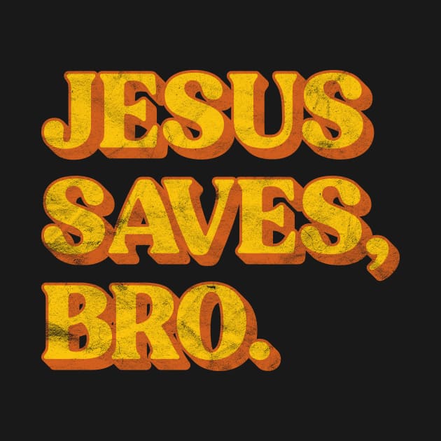 Distressed Jesus Saves Bro Christian by JeanetteThomas