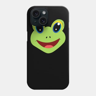 Cute Frog Animal Face Phone Case