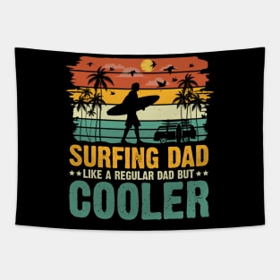 Surfing Dad Like A Regular Dad But Cooler Tapestry