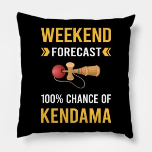Weekend Forecast Kendama Pillow