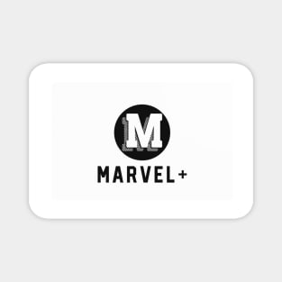 Marvel Plus Bold Shadow B&W Magnet