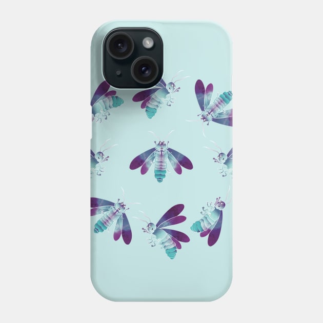 Fireflies Glowing Nights III Phone Case by SelmaCardoso