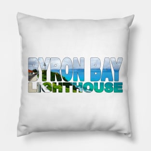 BYRON BAY Lighthouse Day Storm - NSW Australia Pillow