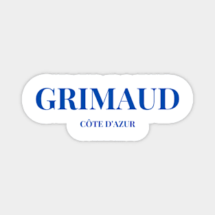 Grimaud France Côte d'Azur Magnet