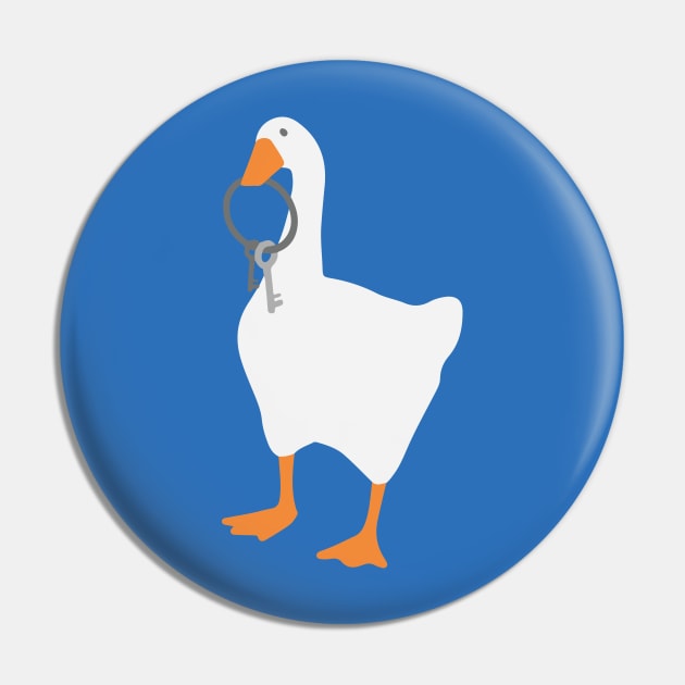 goose with keys Pin by Vicener