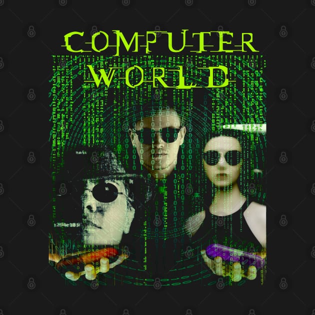 Computer World - y2k Movie Parody Funny Sci Fi Meme by blueversion