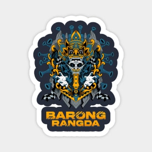 Barong x Rangda (Indonesian Culture Art) Magnet