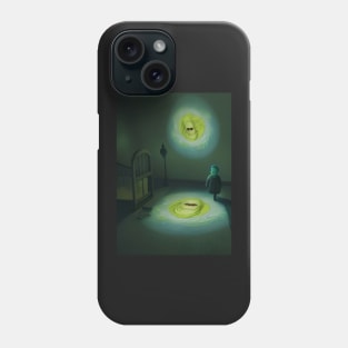 ARTISTS GHOST RETURNS HOME AT HALLOWEEN Phone Case