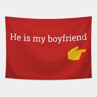 boyfriend couple Tapestry