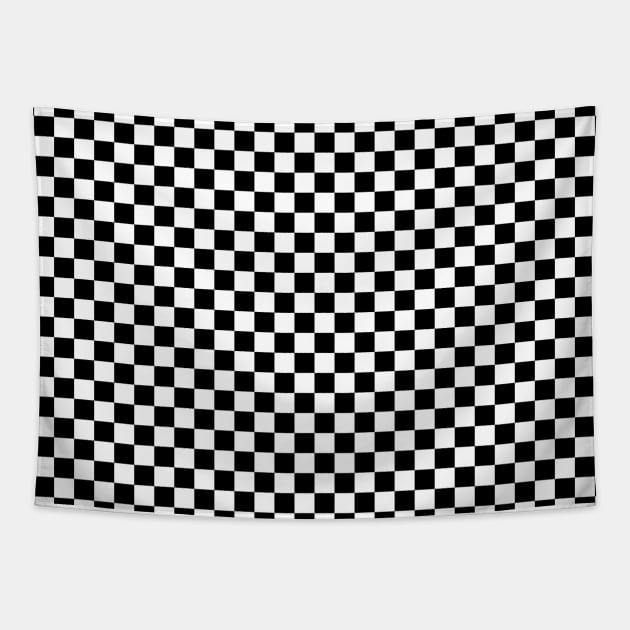 Checkered flag Tapestry by Worldengine